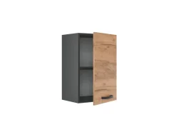 Vicco Hängeschrank R-Line Hängender Küchenschrank Goldkraft Eiche/Anthrazit 40 cm