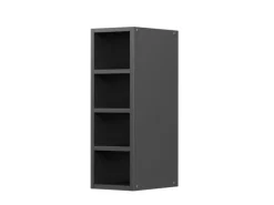 Vicco Hängeschrank R-Line Offener Küchenschrank Anthrazit/Anthrazit 20 cm