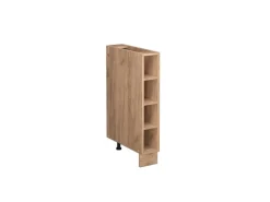Vicco Küchenregal Fame-Line Goldkraft Eiche/Goldkraft Eiche 15 cm ohne Arbeitsplatte