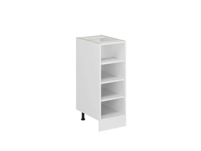 Vicco Küchenregal R-Line Offener Küchenschrank Weiß 30 cm ohne Arbeitsplatte