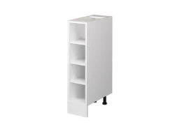 Vicco Küchenregal R-Line Offener Küchenschrank Weiß 20 cm AP Anthrazit