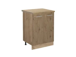 Vicco Küchenunterschrank R-Line Artisan-Eiche/Goldkraft Eiche 60 cm AP Eiche