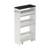 Vicco Rollregal Rivo Weiß/Anthrazit 20x85 cm