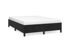 vidaXL Bettgestell Schwarz 140x200 cm Samt Modell 21398573