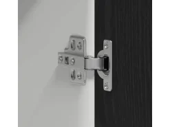 vidaXL Hängeschrank mit Tür Riga Schwarz Eichen-Optik 80 x 31 x 60 cm 863144