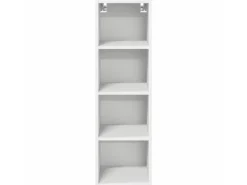 vidaXL Hängeschrank Riga Weiß 30 x 29,5 x 100 cm Holzwerkstoff 884458