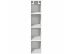 vidaXL Hängeschrank Riga Weiß 20 x 29,5 x 100 cm Holzwerkstoff 884450