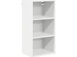 vidaXL Hängeschrank Riga Weiß 40 x 29,5 x 80 cm Holzwerkstoff 884442