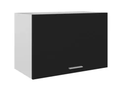 vidaXL Hängeschrank Schwarz 60x31x40 cm Holzwerkstoff