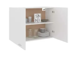 vidaXL Hängeschrank Weiß 80x31x60 cm Holzwerkstoff