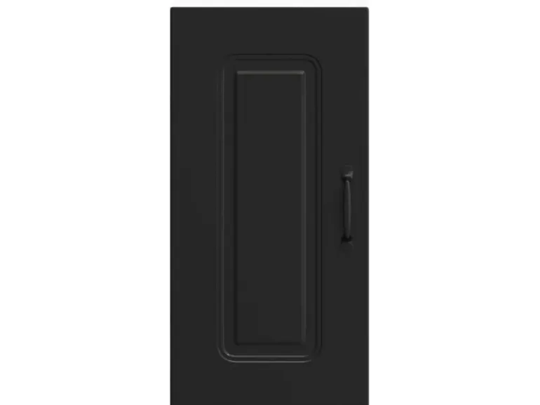 vidaXL Küchen-Hängeschrank Kalmar Schwarz Holzwerkstoff 853538