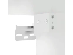 vidaXL Küchen-Hängeschrank Lucca Hochglanz-Weiß Holzwerkstoff 853819