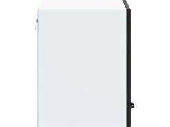 vidaXL Küchen-Hängeschrank Lucca Schwarz Holzwerkstoff 853838