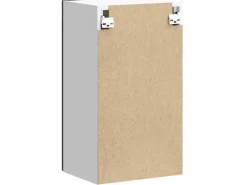vidaXL Küchen-Hängeschrank Lucca Schwarz Holzwerkstoff 853778