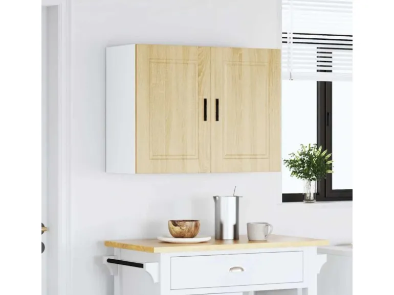 vidaXL Küchen-Hängeschrank Porto Sonoma-Eiche Holzwerkstoff 854070