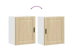 vidaXL Küchen-Hängeschrank Porto Sonoma-Eiche Holzwerkstoff 854043
