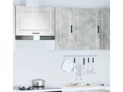 vidaXL Küchen-Hängeschrank Porto Betongrau Holzwerkstoff 854021