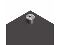 vidaXL Küchenrückwand 2 pcs Dunkelgrau 120 x 60 cm Gehärtetes Glas 3415511