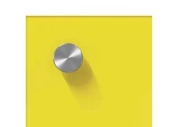 vidaXL Küchenrückwand 2 pcs Gelb 90 x 50 cm Gehärtetes Glas 3415477