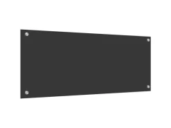 vidaXL Küchenrückwand Dunkelgrau 100 x 40 x 0,6 cm Gehärtetes Glas 42001247