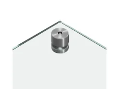 vidaXL Küchenrückwand Transparent 90 x 50 cm Gehärtetes Glas 42018027