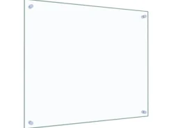 vidaXL Küchenrückwand Transparent 70x60 cm Hartglas 249468