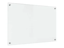 vidaXL Küchenrückwand Transparent 90 x 60 cm Gehärtetes Glas 42018028