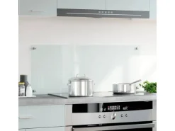 vidaXL Küchenrückwand Transparent 100×40 cm Hartglas 249475