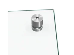 vidaXL Küchenrückwand Transparent 100×40 cm Hartglas 249475