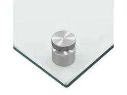 vidaXL Küchenrückwand Transparent 100×40 cm Hartglas 249475