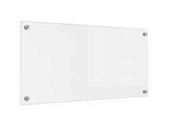 vidaXL Küchenrückwand Transparent 80 x 40 cm Gehärtetes Glas 42018023