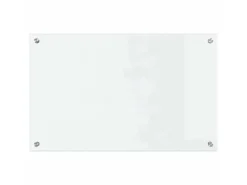 vidaXL Küchenrückwand Transparent 80 x 50 cm Gehärtetes Glas 42018024