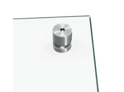 vidaXL Küchenrückwand Transparent 80x60 cm Hartglas 249471