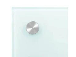 vidaXL Küchenrückwand Weiß 90x40 cm Hartglas 249457