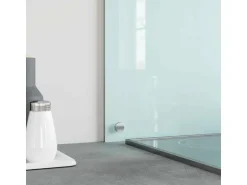 vidaXL Küchenrückwand Weiß 90x60 cm Hartglas 249459