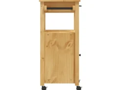 vidaXL Küchenwagen MONZA 48x40x90 cm Massivholz Kiefer Modell 9