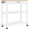 vidaXL Küchenwagen MONZA 84x40x90 cm Massivholz Kiefer Modell 16