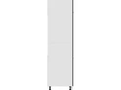 vidaXL Kühlumbauschrank Schwarz 60x57x207 cm Holzwerkstoff
