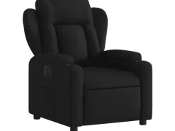 vidaXL Relaxsessel Elektrisch Schwarz Stoff Modell 32