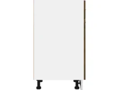 vidaXL Unterschrank mit Schublade Räuchereiche 30x46x81,5 cm