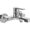 Villeroy & Boch Einhebel-Badewannenarmatur Architectura in Chrom