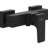 Villeroy & Boch Einhebel-Duscharmatur Architectura Square in Matt Black