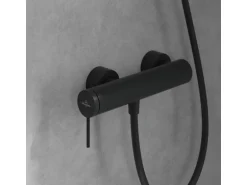 Villeroy & Boch Einhebel-Duscharmatur Loop & Friends in Matt Black