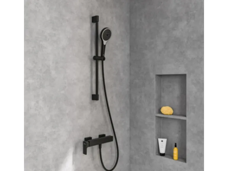 Villeroy & Boch Einhebel-Duscharmatur Subway 3.0 in Matt Black