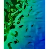 WALLFACE 27207 OCEAN Aqua Wandpaneel in Metall-Optik Holographisch Blau 2600 mm x 1000 mm x 8,24 mm 2,6 m2 Blau