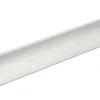 Wandanschlussleiste Aluminium eloxiert Silber gebürstet 15 mm x 2,5 m