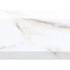 Wandfliese Metro Facette Carrara 10 cm x 20 cm glasiert glänzend