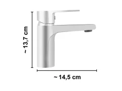 Waschtischarmatur Bisenzio Einhebel Chrom-Optik