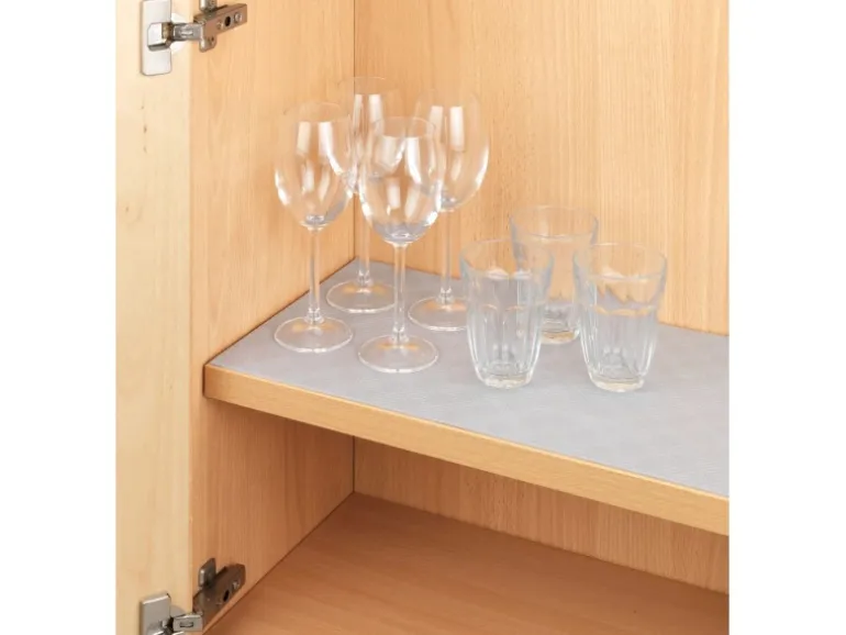 Wenko Anti-Rutsch-Matte Design Zuschneidbar 150 cm x 50 cm Grau