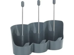 Wenko Flaschenhalter Filia 29 cm x 27 cm x 12,5 cm Schwarz